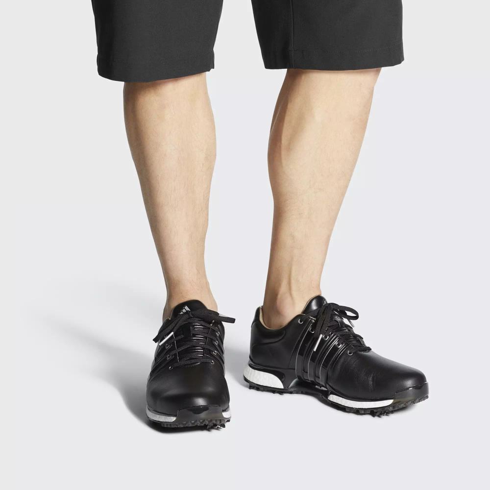 Adidas Tour360 XT Wide Tenis De Golf Negros Para Hombre (MX-95092)